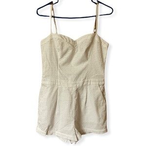 Guess white romper